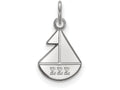 LogoArt Sterling Silver Sigma Sigma Sigma Extra Small Pendant Necklace