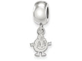 LogoArt Sterling Silver Syracuse University Bead Charm Charm Xs Dangle Bead Charm