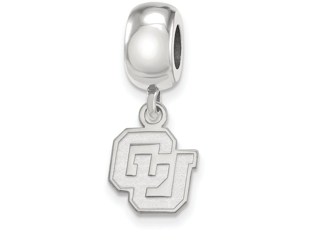 LogoArt Sterling Silver University Of Colorado Bead Charm Charm Xs Dangle Bead Charm