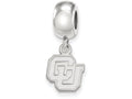 LogoArt Sterling Silver University Of Colorado Bead Charm Charm Xs Dangle Bead Charm