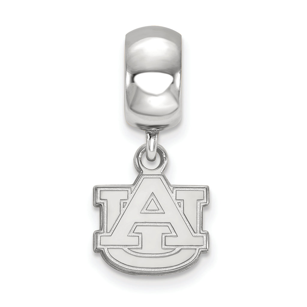 LogoArt Sterling Silver Auburn University Bead Charm Charm Xs Dangle Bead Charm