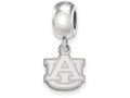 LogoArt Sterling Silver Auburn University Bead Charm Charm Xs Dangle Bead Charm