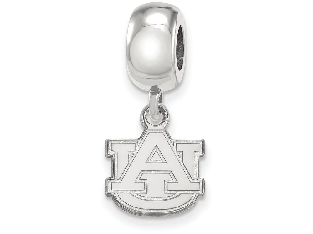 LogoArt Sterling Silver Auburn University Bead Charm Charm Xs Dangle Bead Charm