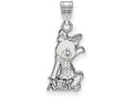 LogoArt Sterling Silver Alpha Xi Delta Small Pendant Necklace