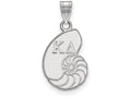 LogoArt Sterling Silver Kappa Delta Small Pendant Necklace