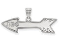 LogoArt Sterling Silver Pi Beta Phi Small Pendant Necklace