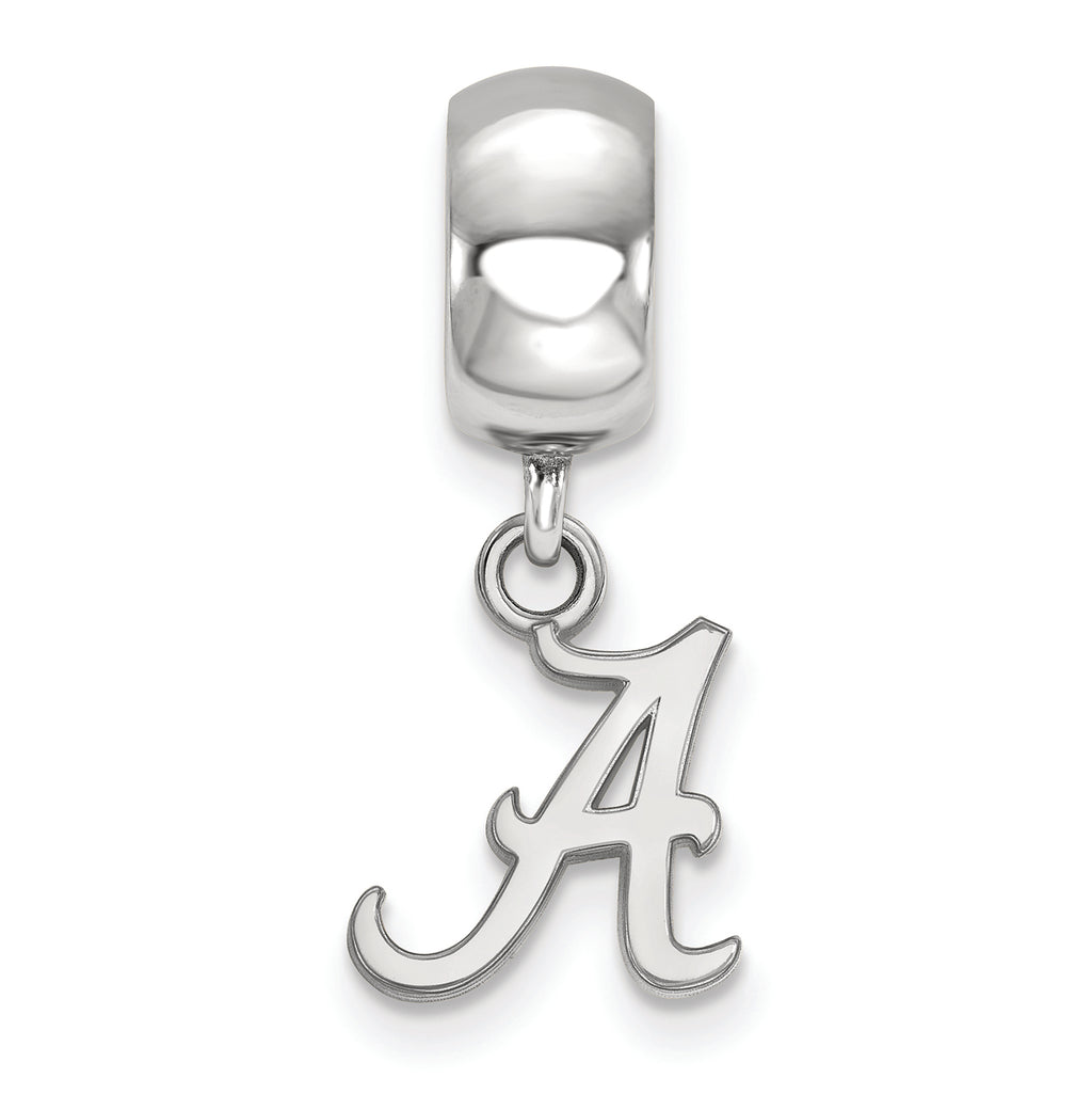 LogoArt Sterling Silver University Of Alabama Bead Charm Charm Xs Dangle Bead Charm