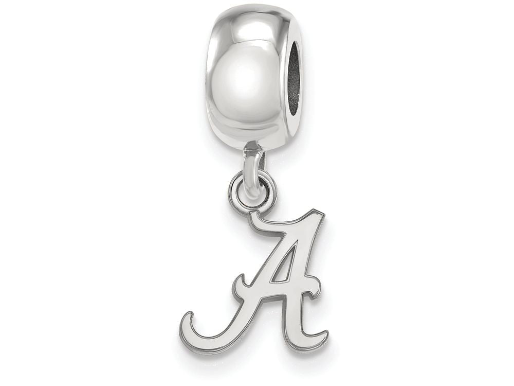 LogoArt Sterling Silver University Of Alabama Bead Charm Charm Xs Dangle Bead Charm