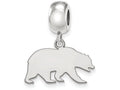 LogoArt Sterling Silver University Of California Berkeley Bead Charm Charm Small Dangle Bead Charm
