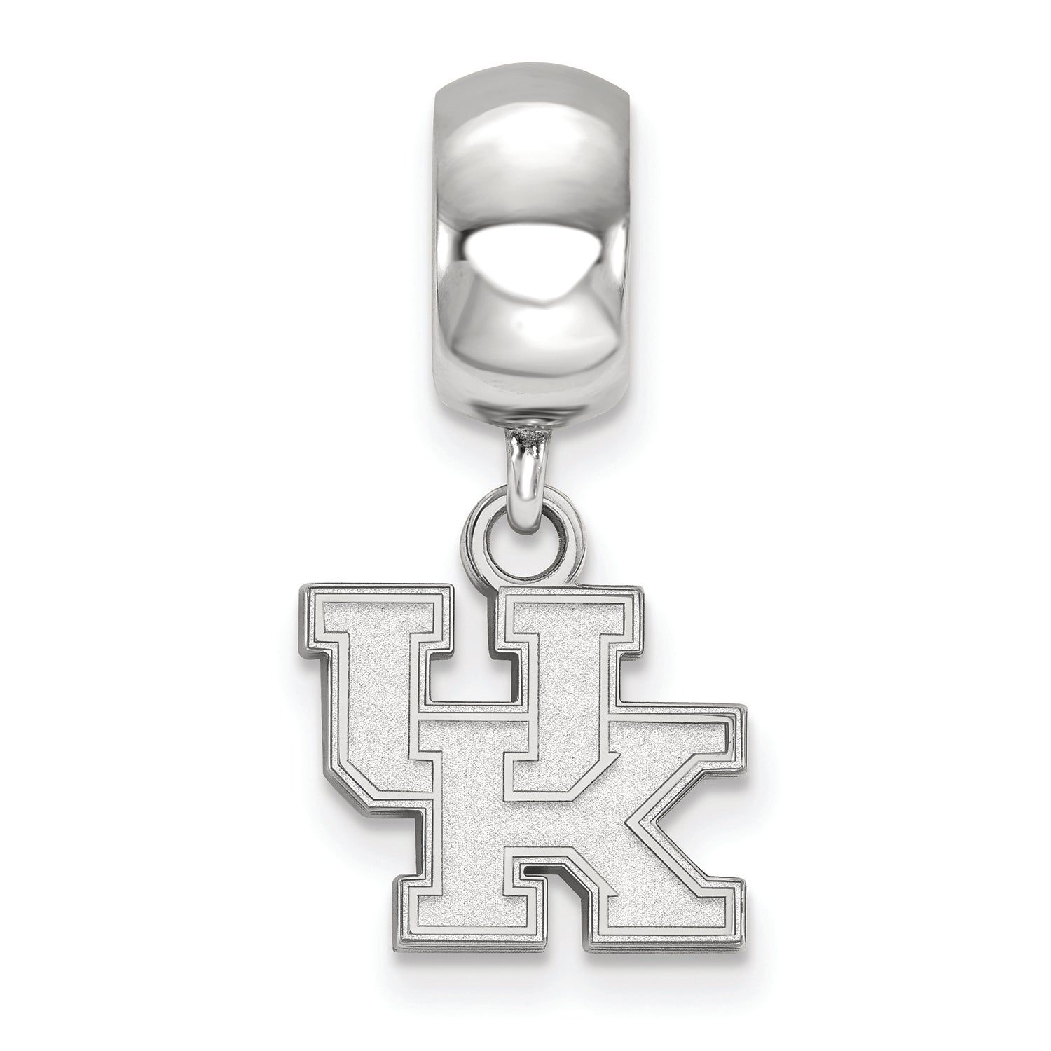 LogoArt Sterling Silver University Of Kentucky Bead Charm Charm Xs Dangle Bead Charm