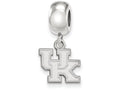 LogoArt Sterling Silver University Of Kentucky Bead Charm Charm Xs Dangle Bead Charm