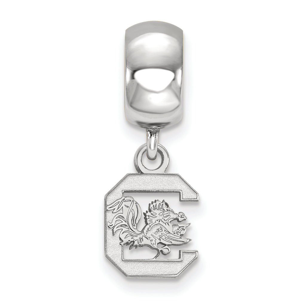 LogoArt Sterling Silver University Of South Carolina Bead Charm Charm Xs Dangle Bead Charm