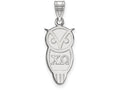 LogoArt Sterling Silver Chi Omega Medium Pendant Necklace
