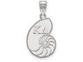 LogoArt Sterling Silver Kappa Delta Medium Pendant Necklace
