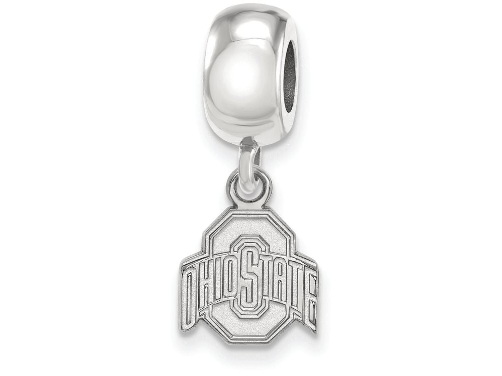 LogoArt Sterling Silver Ohio State University Bead Charm Charm Xs Dangle Bead Charm