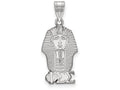 LogoArt Sterling Silver Phi Sigma Sigma Medium Pendant Necklace