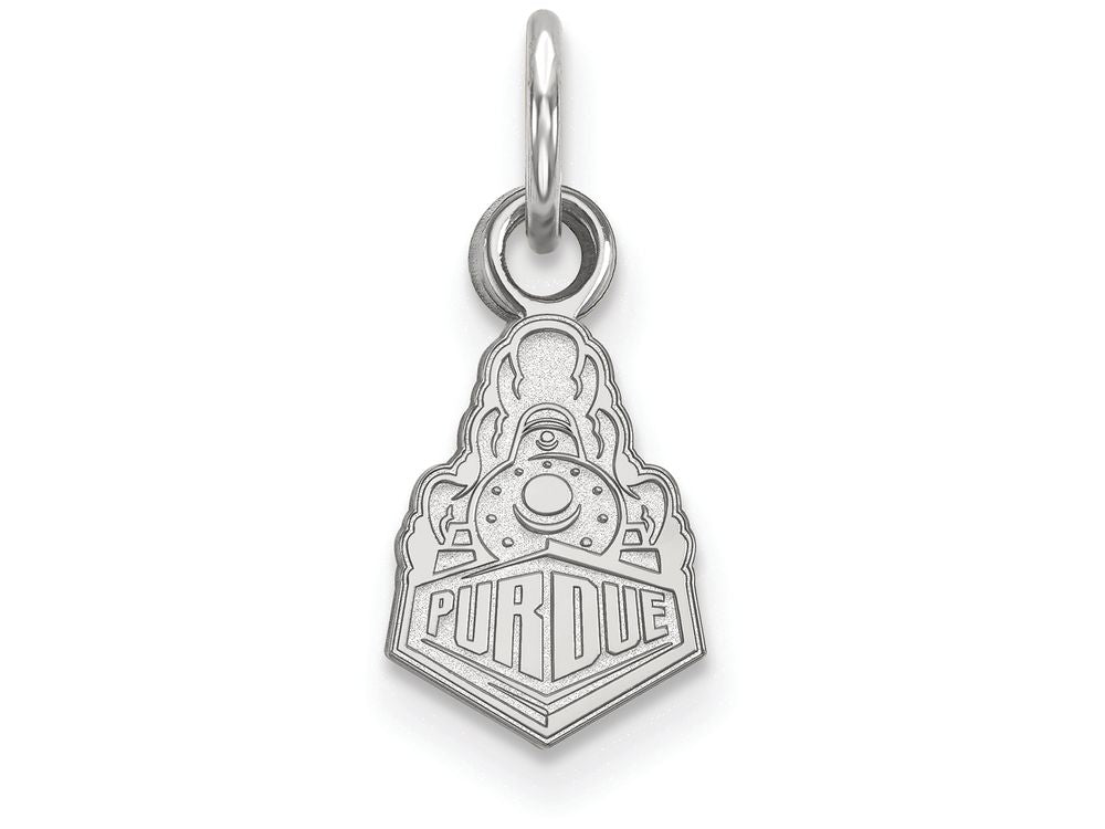 LogoArt Sterling Silver Purdue Xs Pendant Necklace