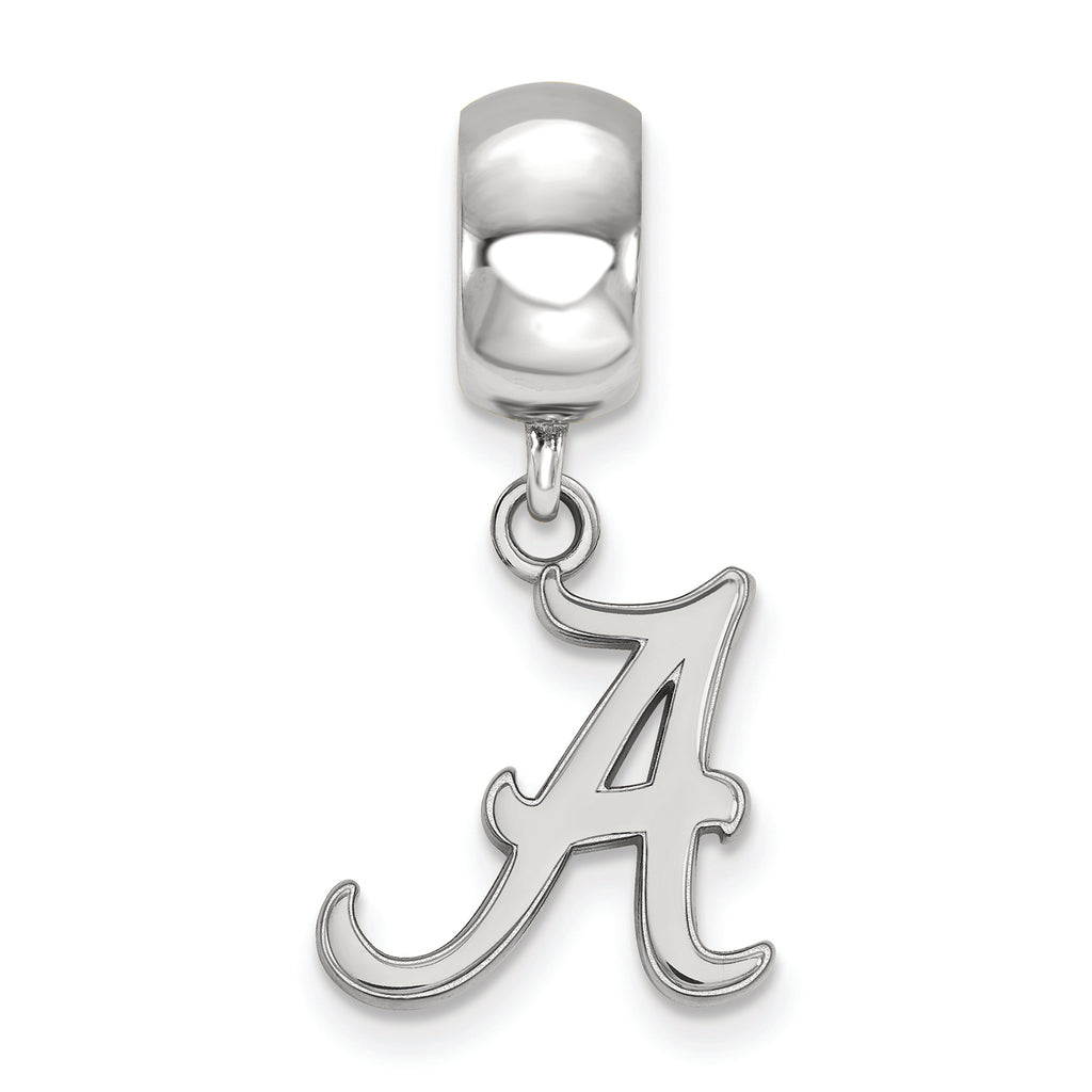 LogoArt Sterling Silver University Of Alabama Bead Charm Charm Small Dangle Bead Charm