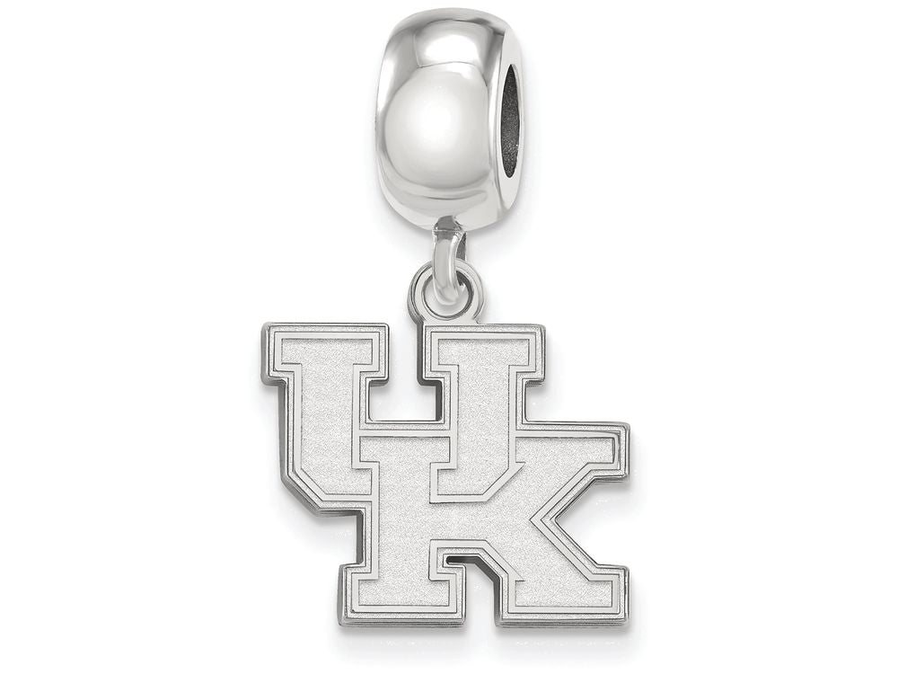LogoArt Sterling Silver University Of Kentucky Bead Charm Charm Small Dangle Bead Charm