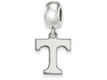 LogoArt Sterling Silver University Of Tennessee Bead Charm Charm Small Dangle Bead Charm