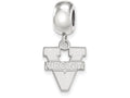 LogoArt Sterling Silver University Of Virginia Bead Charm Charm Small Dangle Bead Charm