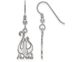 LogoArt Sterling Silver Alpha Chi Omega Medium Dangle Earrings