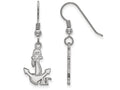 LogoArt Sterling Silver Delta Gamma Medium Dangle Earrings