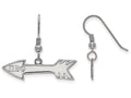 LogoArt Sterling Silver Pi Beta Phi Medium Dangle Earrings
