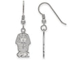LogoArt Sterling Silver Phi Sigma Sigma Medium Dangle Earrings