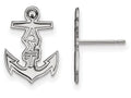 LogoArt Sterling Silver Alpha Sigma Tau Extra Small Post Earrings