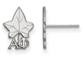 LogoArt Sterling Silver Alpha Phi Extra Small Post Earrings