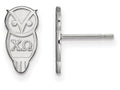 LogoArt Sterling Silver Chi Omega Extra Small Post Earrings