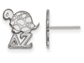 LogoArt Sterling Silver Delta Zeta Extra Small Post Earrings