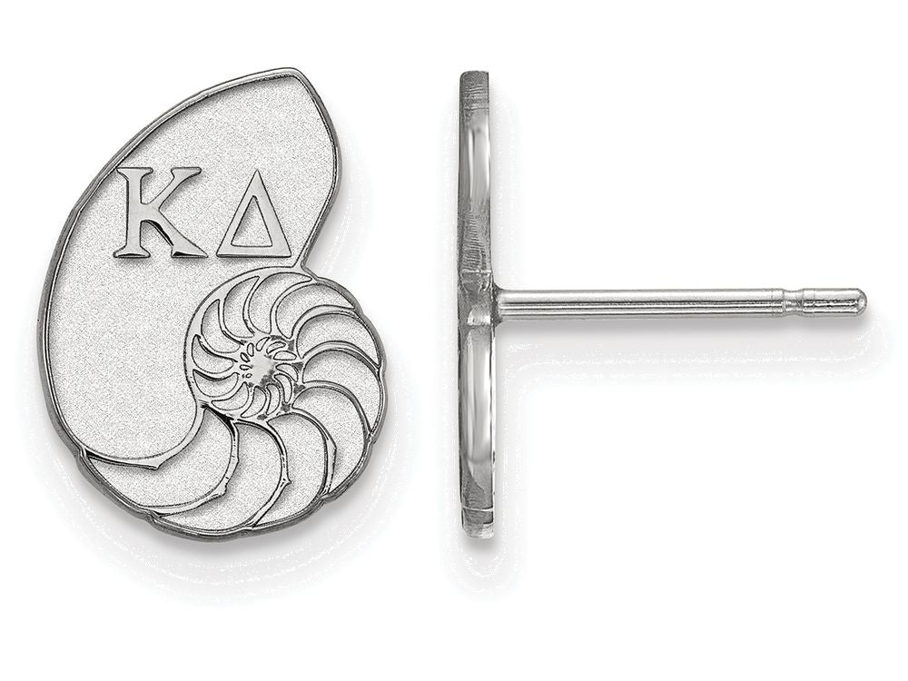 LogoArt Sterling Silver Kappa Delta Extra Small Post Earrings