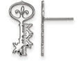 LogoArt Sterling Silver Kappa Kappa Gamma Extra Small Post Earrings