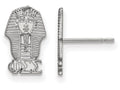 LogoArt Sterling Silver Phi Sigma Sigma Extra Small Post Earrings