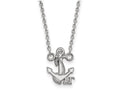 LogoArt Sterling Silver Delta Gamma Extra Small Pendant Necklace With 18 Inch