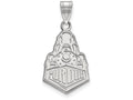 LogoArt Sterling Silver Purdue Large Pendant Necklace