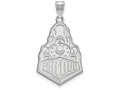 LogoArt Sterling Silver Purdue XL Pendant Necklace