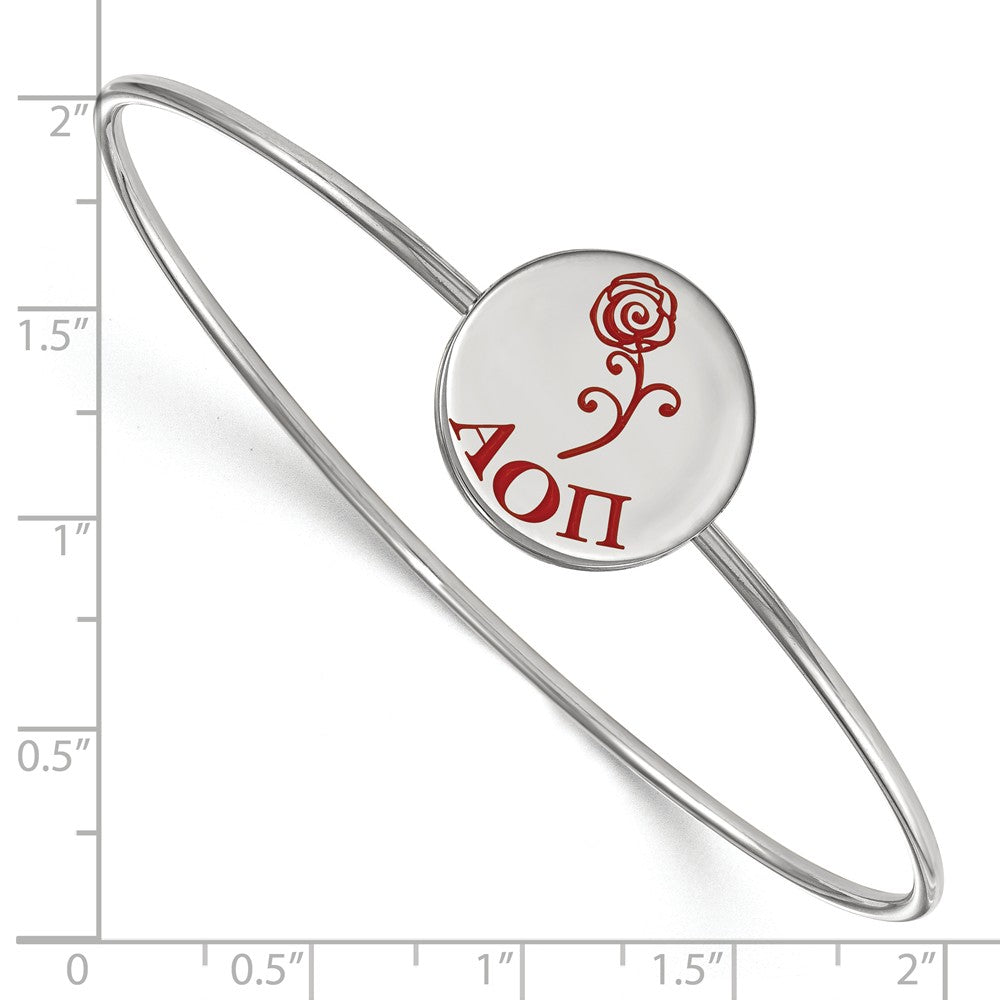 LogoArt Sterling Silver University Of Tennessee Medium Enamel Disc Pendant Necklace