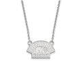 LogoArt Sterling Silver Boston Bruins Small Pendant Necklace