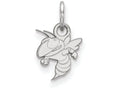 LogoArt Sterling Silver Georgia Institute Of Technology Xs Pendant Necklace