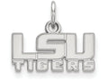 LogoArt Sterling Silver Louisiana State University Xs Pendant Necklace
