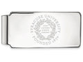 Logoart 925 Sterling Silver Syracuse University Money Clip Crest