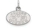 LogoArt Sterling Silver Auburn University Xs Pendant Necklace