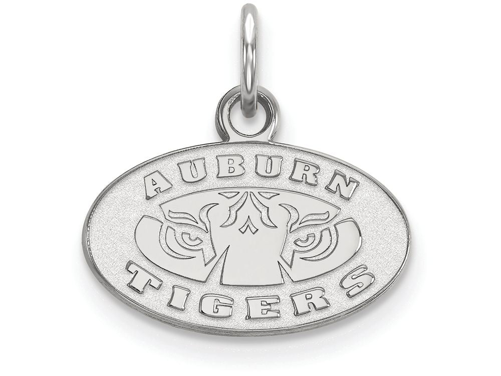 LogoArt Sterling Silver Auburn University Xs Pendant Necklace