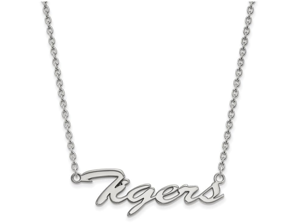 LogoArt Sterling Silver Clemson University Necklace