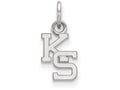 LogoArt Sterling Silver Kansas State University Xs Pendant Necklace