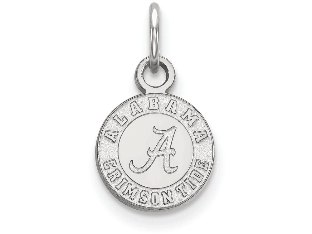 LogoArt Sterling Silver University Of Alabama Xs Pendant Necklace