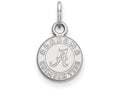 LogoArt Sterling Silver University Of Alabama Xs Pendant Necklace